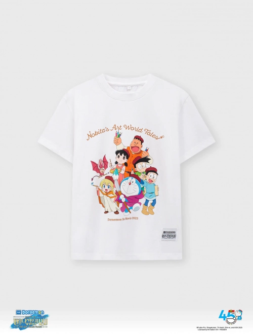 Áo phông unisex trẻ em Doraemon 