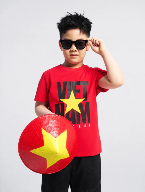 Áo phông unisex trẻ em Việt Nam Độc lập
