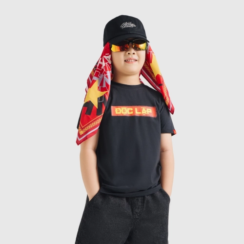 Áo phông unisex trẻ em Độc Lập - Tự do - Hạnh phúc