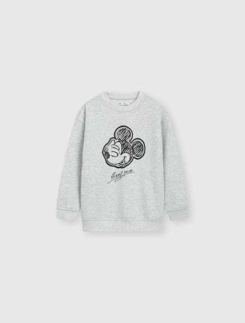 Áo nỉ unisex trẻ em in hình Mickey