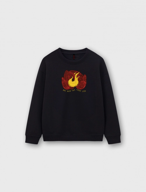 Áo nỉ unisex trẻ em