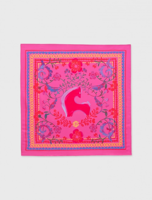 Khăn Badana Đơm Hoa Kết Mã