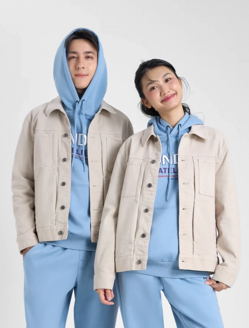 Áo khoác unisex người lớn dáng basic