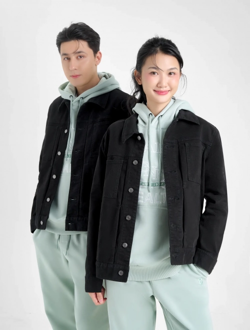 Áo khoác unisex người lớn dáng basic