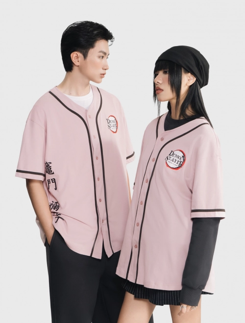 Áo khoác unisex người lớn in hình Demon Slayer