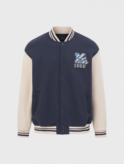 Áo khoác nỉ unisex người lớn cào bông in hình Mickey