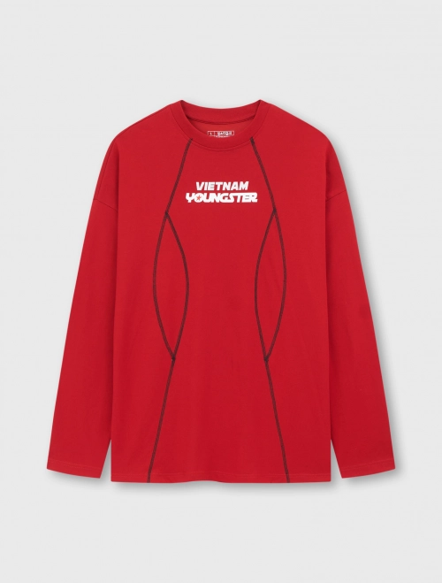 Áo thun tay dài unisex người lớn Youngster