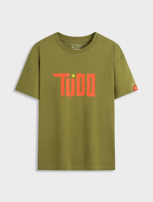 Áo phông unisex người lớn Độc Lập - Tự do - Hạnh phúc