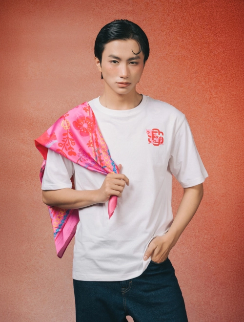 Áo thun tay ngắn unisex người lớn Ngọ Nghiêng