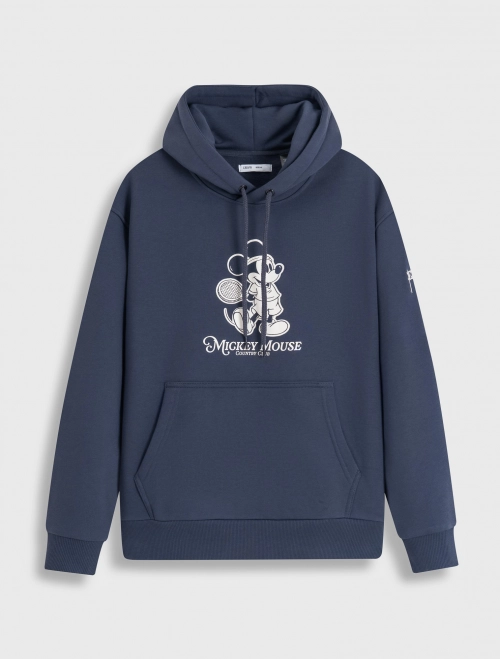 Áo nỉ unisex người lớn cào bông in hình Mickey