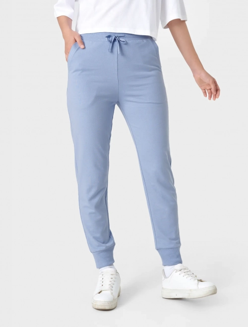 Quần nỉ nữ basic dáng jogger