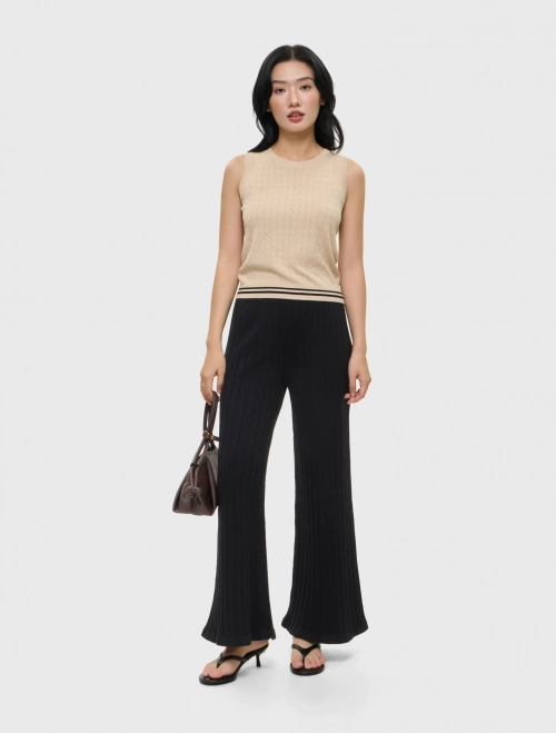 Quần len nữ dáng dài