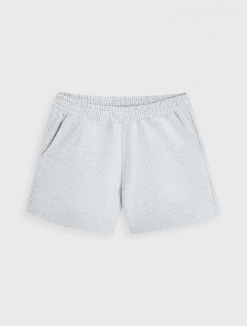 Quần shorts nữ basic cạp chun