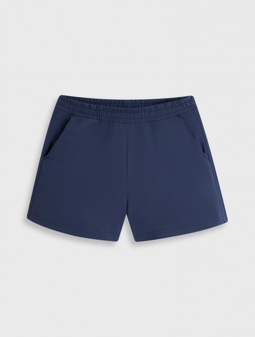 Quần shorts nữ basic cạp chun