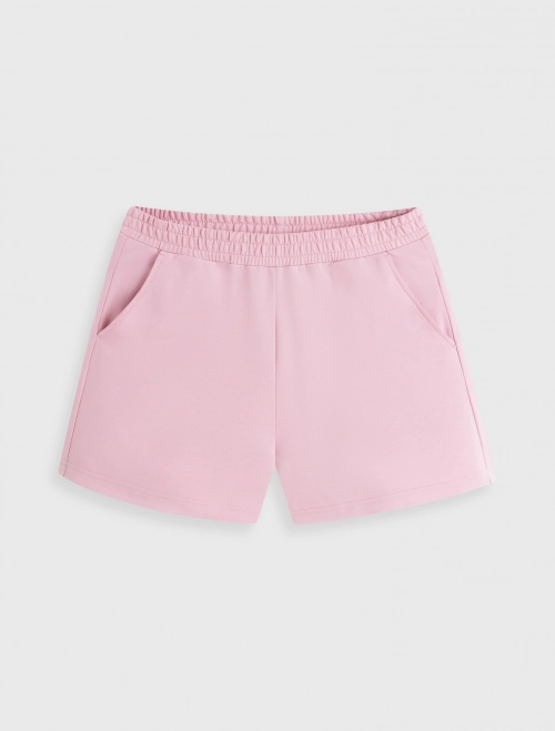 Quần shorts nữ basic cạp chun