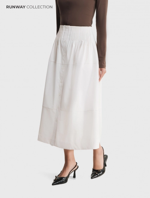 Chân váy Dài Khaki