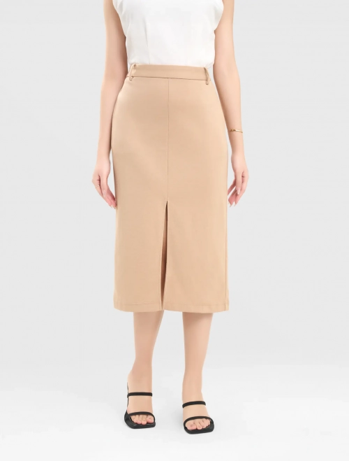 Chân váy nữ cotton USA dáng suông