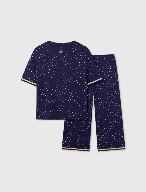 Quần mặc nhà nam cotton cạp chun