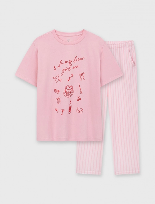 Bộ mặc nhà nữ có hình in | Oeko-Tex