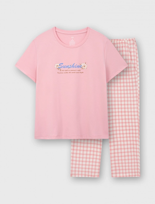 Bộ mặc nhà nữ có hình in | Oeko-Tex