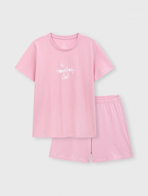 Bộ mặc nhà nữ có hình in