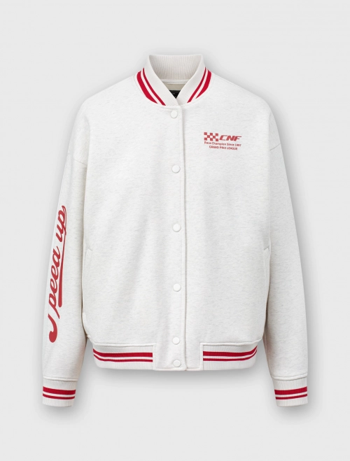 Áo khoác nỉ bomber nữ cào bông