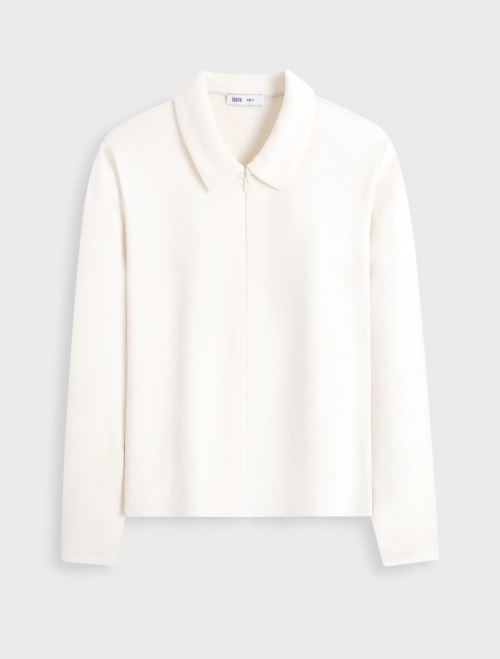 Áo polo nữ dài tay dáng ôm