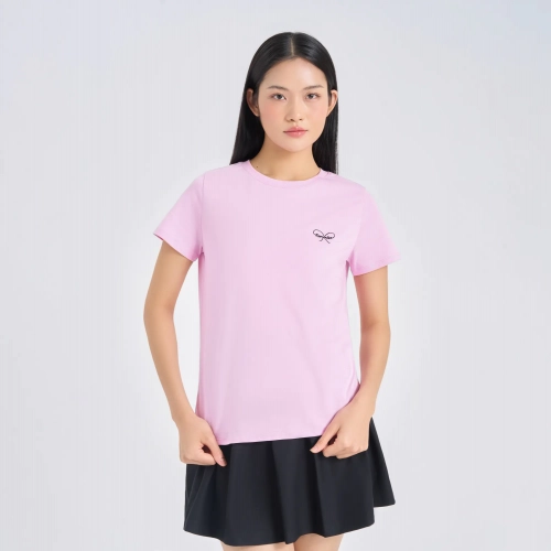 Áo phông nữ cotton USA dáng babytee