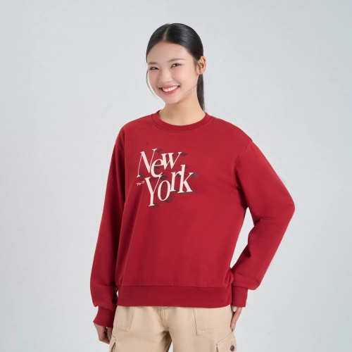 Áo nỉ nữ có hình in