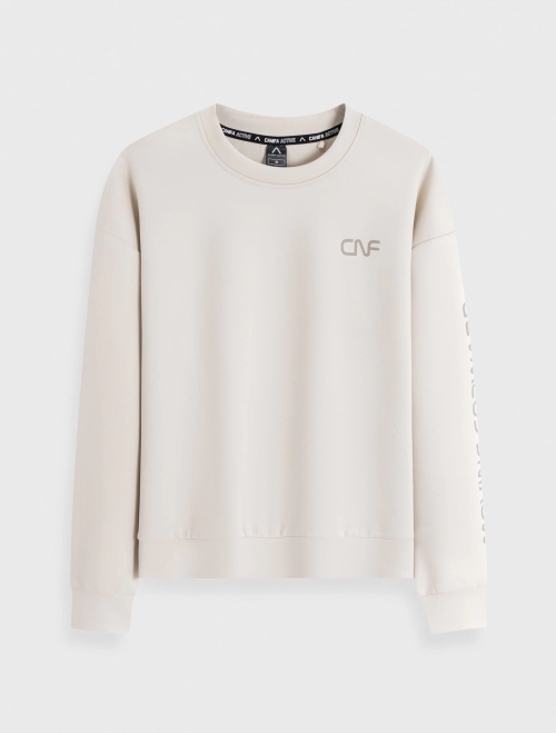 Áo nỉ active nữ interlock, wicking