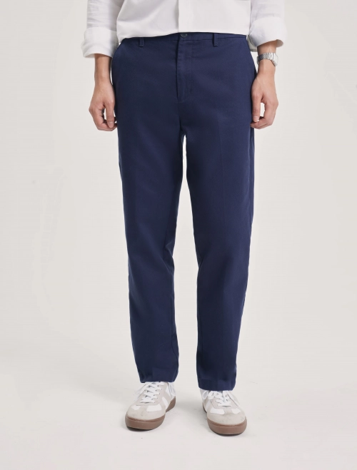 Quần dài nam cotton dáng ôm