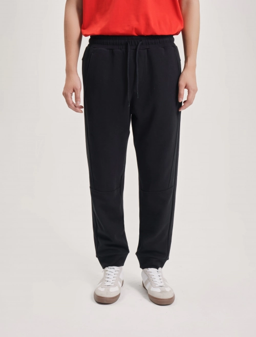 Quần dài nam chất liệu interlock dáng jogger
