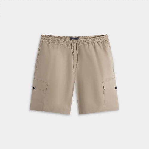 Quần soóc khaki nam dáng suông