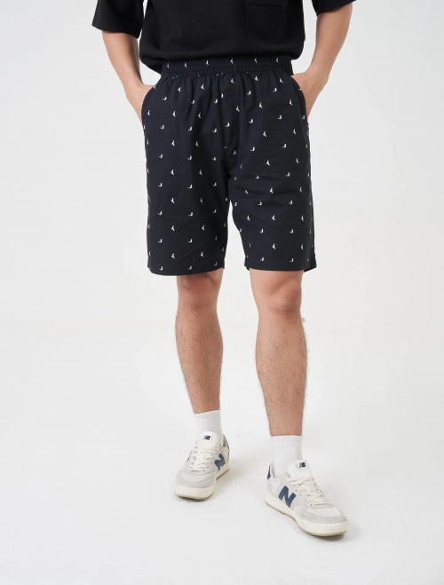 Quần mặc nhà nam cotton cạp chun