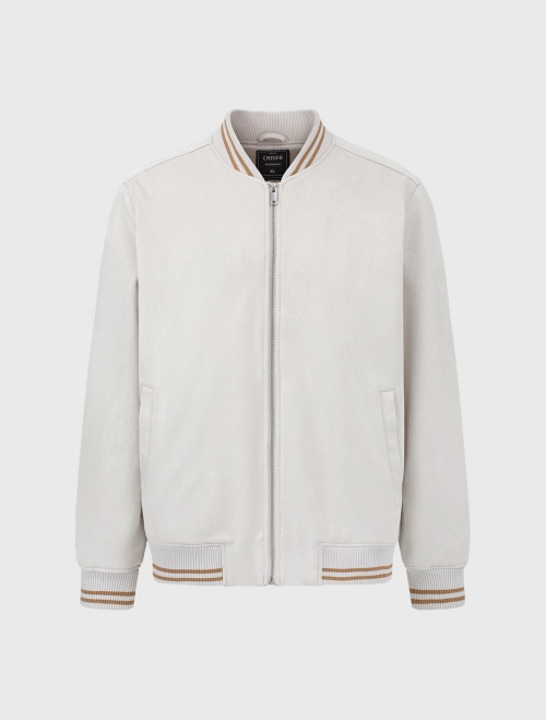 Áo khoác da lộn nam