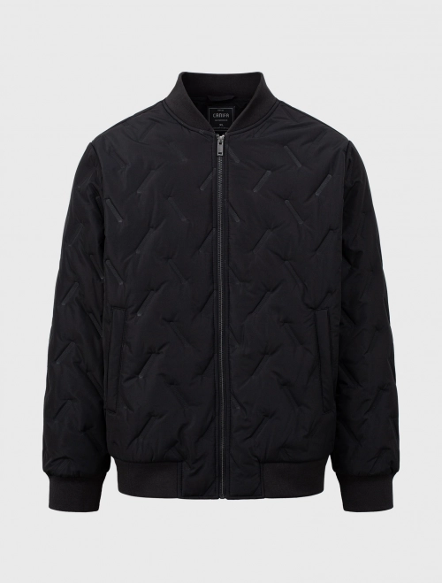 Áo khoác bomber nam chần bông, chống thấm nước