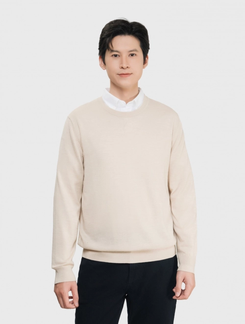 Áo len lông cừu nam