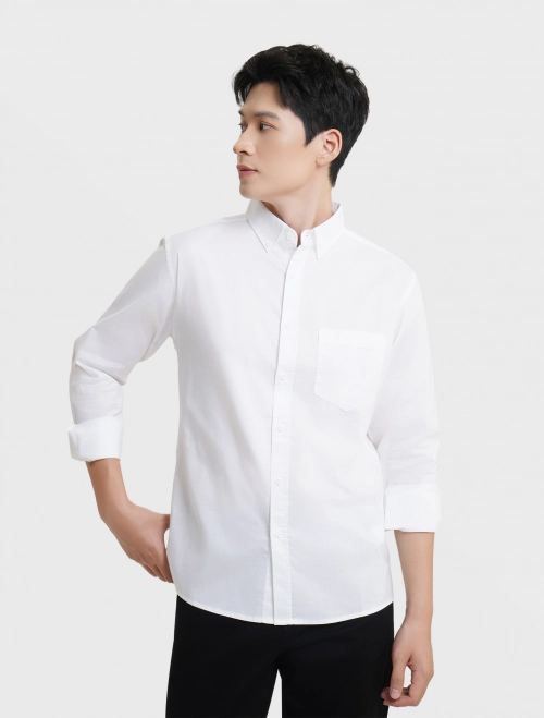 Áo sơ mi nam dài tay cotton USA
