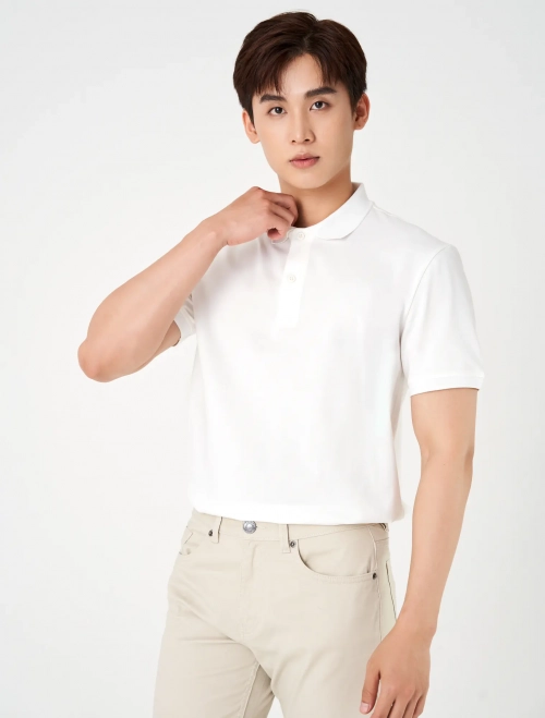 Áo polo nam cổ đức cộc tay