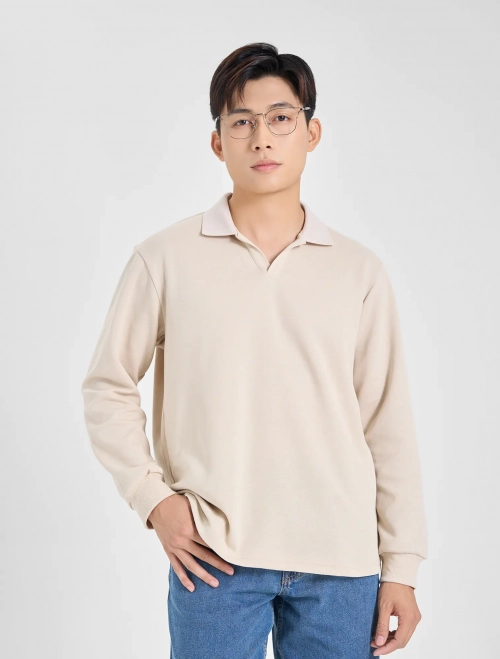 Áo polo nam dài tay