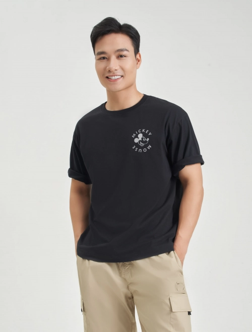 Áo phông nam in hình Mickey