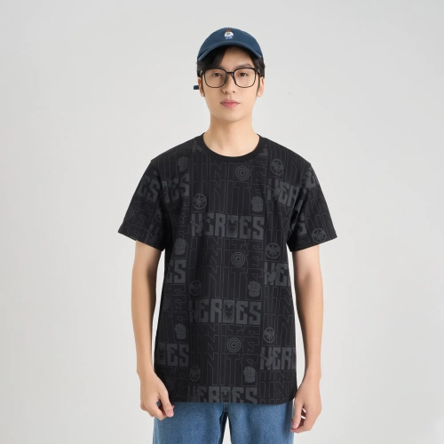 Áo phông nam cotton USA có hình in