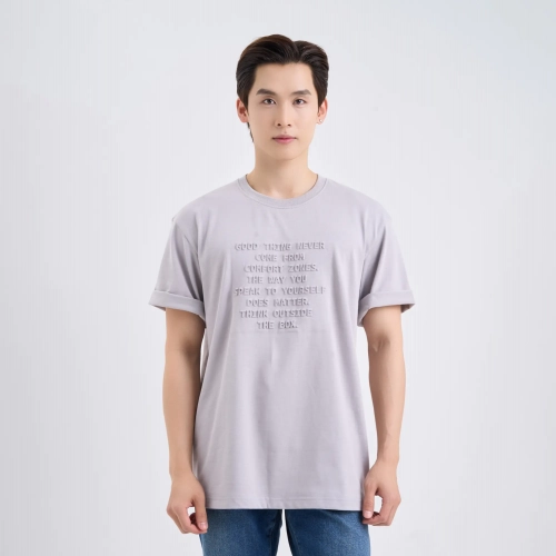Áo phông nam cotton USA có hình in