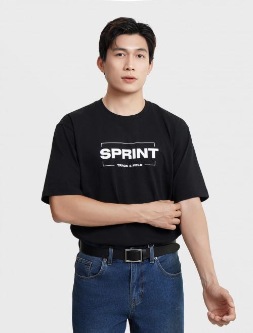 Áo phông nam cotton USA có hình in