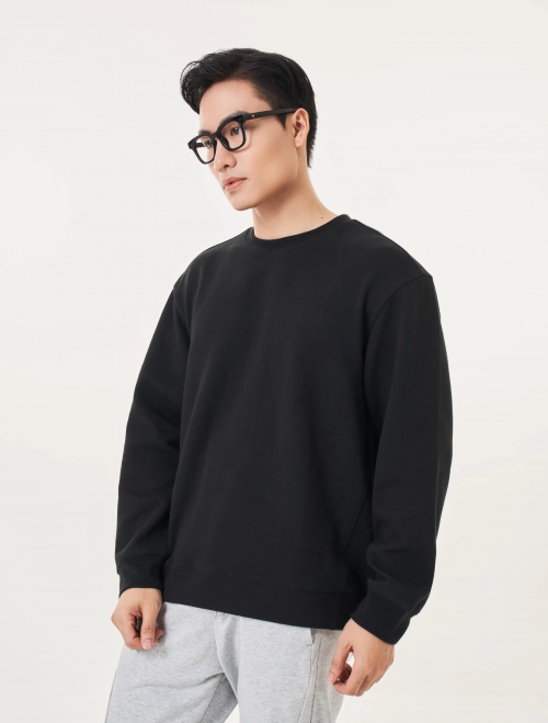 Áo nỉ nam basic