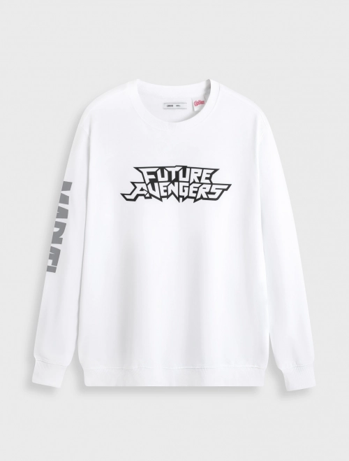 Áo nỉ nam in hình Marvel