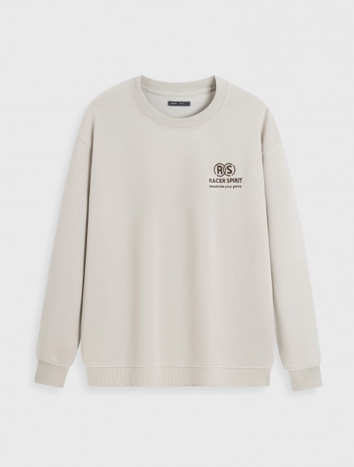 Áo nỉ nam có hình in